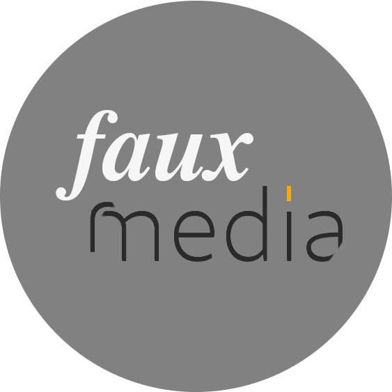 Faux Media logo